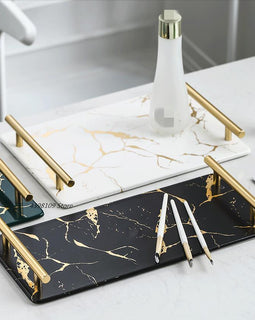 Marble Snack Tray