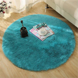 Fluffy Round Rug Collection